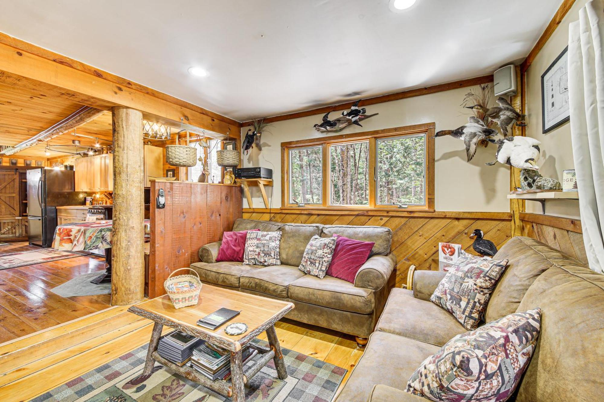Rustic Searsport Cabin Loft And Sunroom On 10 Acres Ngoại thất bức ảnh